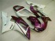 Púrpura Blanco Carenado Moto Yamaha R6 98-02