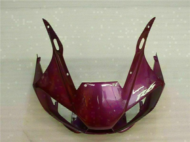 Púrpura Blanco Carenado Moto Yamaha R6 98-02