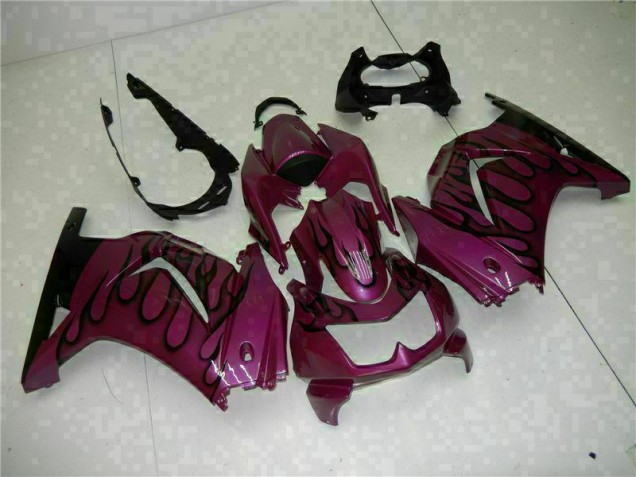 Púrpura Carenado Moto Kawasaki EX250 08-12 Púrpura Carenado Moto Kawasaki EX250 08-12