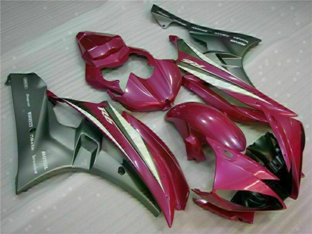 Púrpura Carenado Moto Yamaha R6 06-07