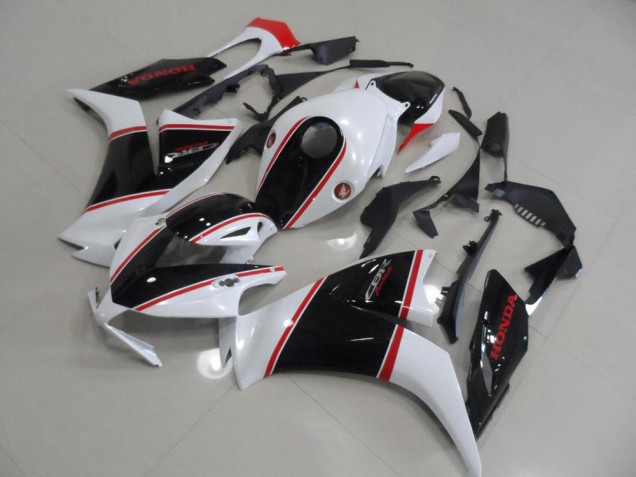 Raya negra y blanca y roja Carenado Moto Honda CBR 1000 RR 12-16 Raya negra y blanca y roja Carenado Moto Honda CBR 1000 RR 12-16