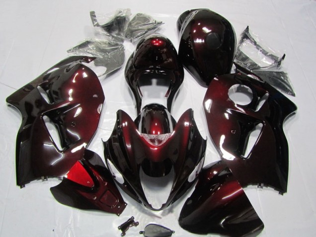 Rojo ABS Kits Carenado Moto Suzuki GSXR 1300 Hayabusa 96-07
