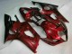 Rojo ABS Moto Plástica Suzuki GSXR 1000 K3 03-04