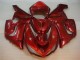 Rojo ABS Moto Plástico Kawasaki ZX6R 05-06