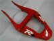 Rojo ABS Moto Plástico Yamaha R1 00-01