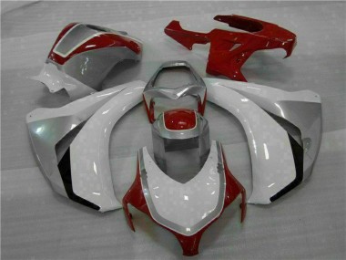 Rojo Blanco ABS Kits Carenado Moto Honda CBR 1000 RR 08-11