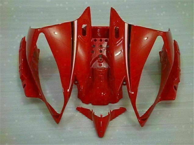 Rojo Blanco ABS Kits Carenado Moto Yamaha R6 06-07