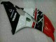 Rojo Blanco ABS Kits Carenado Moto Yamaha R6 06-07