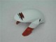 Rojo Blanco ABS Moto Plástica Suzuki GSXR 1000 K7 07-08 Rojo Blanco ABS Moto Plástica Suzuki GSXR 1000 K7 07-08