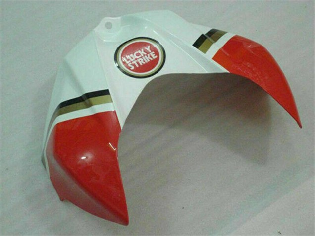 Rojo Blanco ABS Moto Plástico Suzuki GSXR 1000 K7 07-08 Rojo Blanco ABS Moto Plástico Suzuki GSXR 1000 K7 07-08