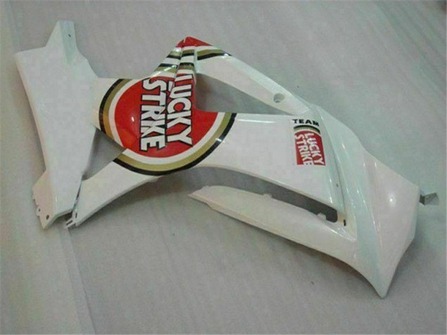 Rojo Blanco ABS Moto Plástico Suzuki GSXR 1000 K7 07-08 Rojo Blanco ABS Moto Plástico Suzuki GSXR 1000 K7 07-08