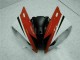 Rojo Blanco ABS Moto Plástico Yamaha R6 06-07