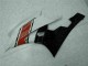 Rojo Blanco ABS Moto Plástico Yamaha R6 06-07