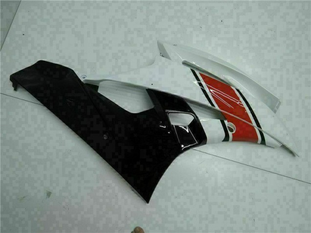 Rojo Blanco ABS Moto Plástico Yamaha R6 06-07