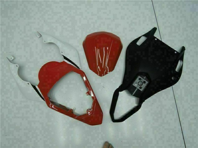 Rojo Blanco ABS Moto Plástico Yamaha R6 06-07