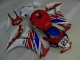Rojo Blanco Azul 23 Carenado Moto Honda CBR 1000 RR 12-16