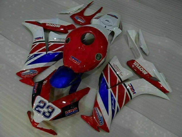 Rojo Blanco Azul 23 Carenado Moto Honda CBR 1000 RR 12-16