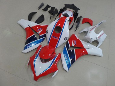 Rojo Blanco Azul HRC Kits Completo Carenado Moto Honda CBR 1000 RR 08-11