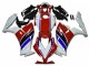 Rojo Blanco Carenado Moto Honda CBR 1000 RR 12-16