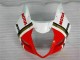 Rojo Blanco Carrocería Motocicletas Suzuki GSXR 1000 K3 03-04 Rojo Blanco Carrocería Motocicletas Suzuki GSXR 1000 K3 03-04