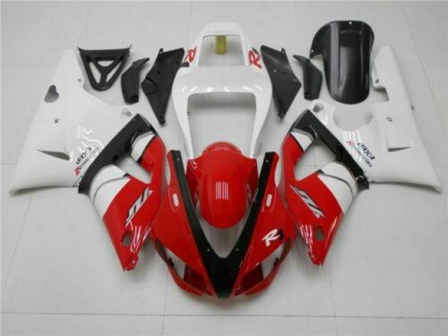 Rojo Blanco Carrocería Motocicletas Yamaha R1 98-99