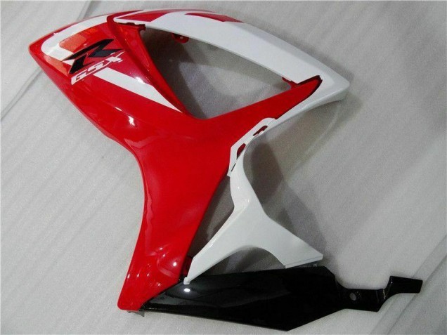 Rojo Blanco Inyección Kits Carenado Moto Suzuki GSXR 600 / 750 K6 06-07 Rojo Blanco Inyección Kits Carenado Moto Suzuki GSXR 600 / 750 K6 06-07