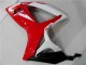 Rojo Blanco Inyección Kits Carenado Moto Suzuki GSXR 600 / 750 K6 06-07 Rojo Blanco Inyección Kits Carenado Moto Suzuki GSXR 600 / 750 K6 06-07