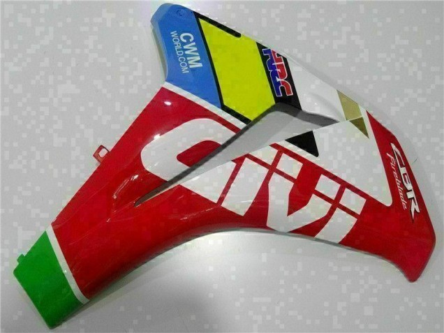 Rojo Blanco Kit Carenado Moto Honda CBR 1000 RR 08-11 Rojo Blanco Kit Carenado Moto Honda CBR 1000 RR 08-11