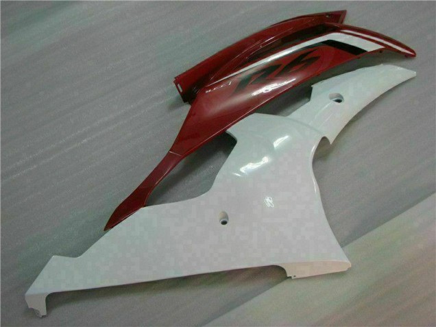 Rojo Blanco Kit Carenado Moto Yamaha R6 08-16 Rojo Blanco Kit Carenado Moto Yamaha R6 08-16
