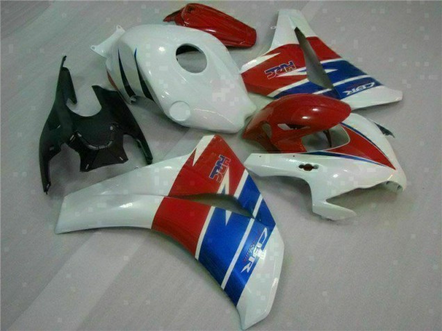 Rojo Blanco Kit Completo Carenado Moto Honda CBR 1000 RR 08-11 Rojo Blanco Kit Completo Carenado Moto Honda CBR 1000 RR 08-11