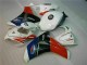 Rojo Blanco Moto Plástico Honda CBR 1000 RR 08-11 Rojo Blanco Moto Plástico Honda CBR 1000 RR 08-11