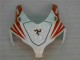 Rojo Blanco Moto Plástico Honda CBR 1000 RR 08-11 Rojo Blanco Moto Plástico Honda CBR 1000 RR 08-11