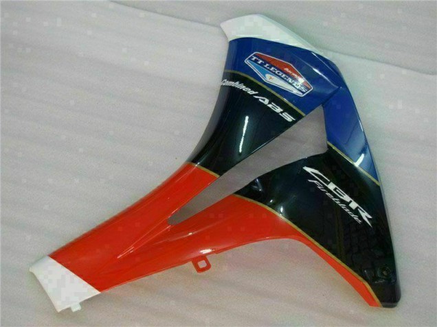 Rojo Blanco Moto Plástico Honda CBR 1000 RR 08-11 Rojo Blanco Moto Plástico Honda CBR 1000 RR 08-11