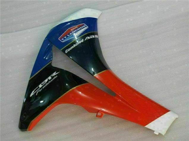 Rojo Blanco Moto Plástico Honda CBR 1000 RR 08-11 Rojo Blanco Moto Plástico Honda CBR 1000 RR 08-11