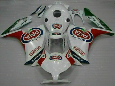 Rojo Blanco PATA Kit Carenado Inyección Honda CBR 1000 RR 12-16