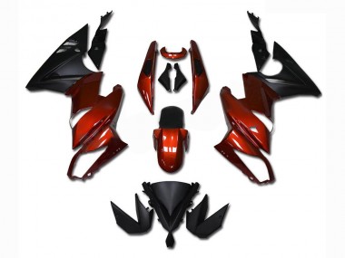 Rojo Carenado Moto Kawasaki EX650 09-11