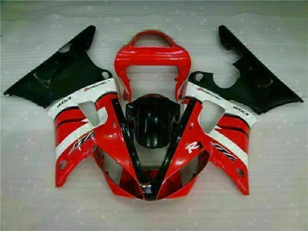 Rojo Carrocería Motocicletas Yamaha R1 00-01