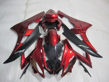 Rojo Carrocería Motocicletas Yamaha R6 06-07