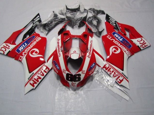 Rojo FIAMM FICC Carenado Moto Ducati 1199 11-14 Rojo FIAMM FICC Carenado Moto Ducati 1199 11-14