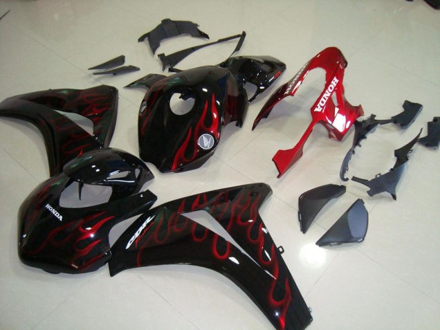 Rojo Llama Carrera Carenado Moto Honda CBR 1000 RR 08-11 Rojo Llama Carrera Carenado Moto Honda CBR 1000 RR 08-11