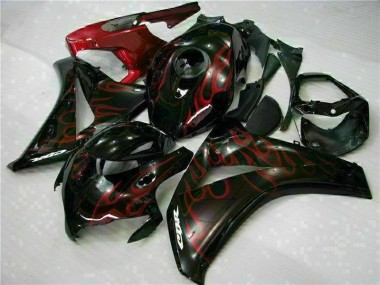 Rojo Llama Kits Completo Carenado Moto Honda CBR 1000 RR 08-11