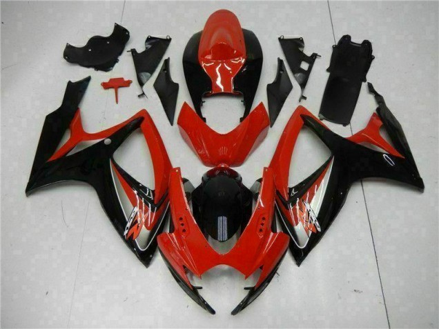 Rojo Moto Carenado Suzuki GSXR 600 / 750 K6 06-07 Rojo Moto Carenado Suzuki GSXR 600 / 750 K6 06-07