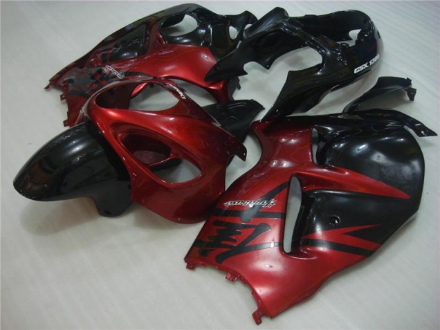 Rojo Negro ABS Carenado Motocicleta Suzuki GSXR 1300 Hayabusa 96-07 Rojo Negro ABS Carenado Motocicleta Suzuki GSXR 1300 Hayabusa 96-07