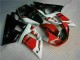 Rojo Negro ABS Kits Carenado Moto Yamaha R6 98-02