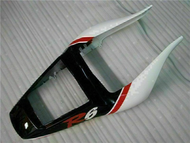 Rojo Negro ABS Kits Carenado Moto Yamaha R6 98-02