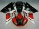 Rojo Negro ABS Kits Carenado Moto Yamaha R6 98-02