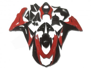 Rojo Negro ABS Moto Plásticos Suzuki GSXR 600 / 750 K11 11-21
