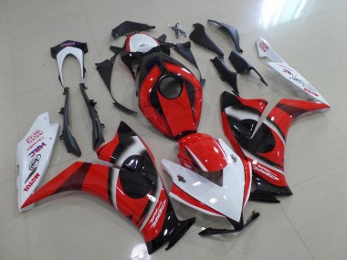 Rojo Negro Blanco Carenado Moto Honda CBR 1000 RR 12-16