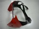 Rojo Negro Blanco Carenado Moto Kawasaki ZX6R 00-02
