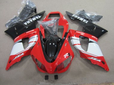 Rojo Negro Blanco Carenado Moto Yamaha R1 09-11